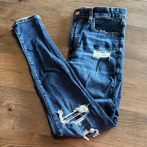 American Eagle Woman's 8 Next LevelStretch Super High Rise Jeggings